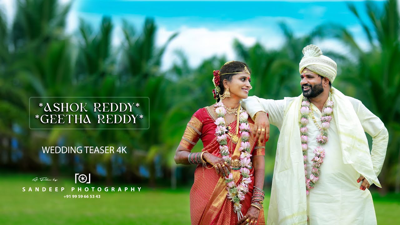 Geetha + Ashok Reddy  Wedding Highlights 4K 2025 Sandeep Digital Photography 9959665343