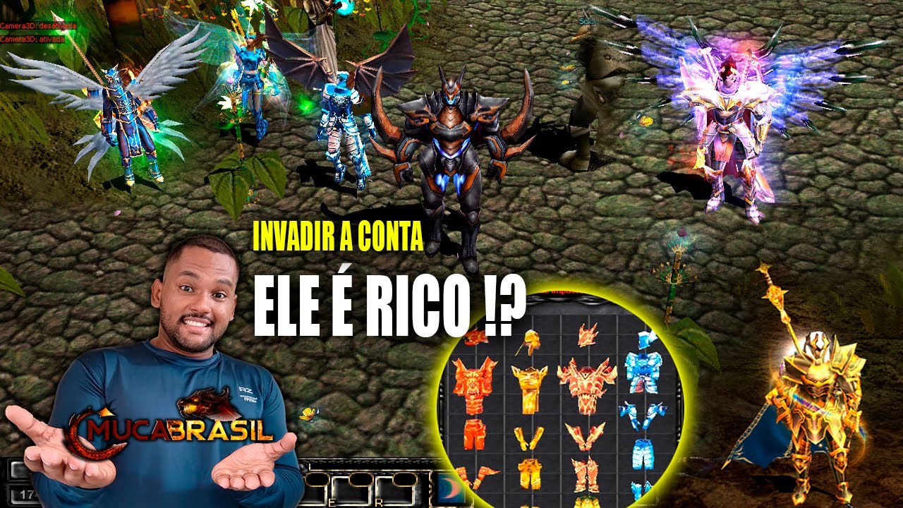 INVADINDO A CONTA DE UM INSCRITO! [MU CA BRASIL]