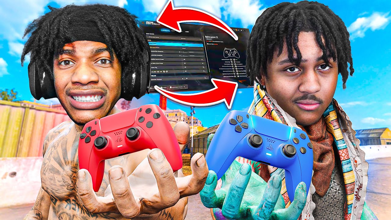 ImSinful & Saxzu SWITCH settings in Warzone🤣