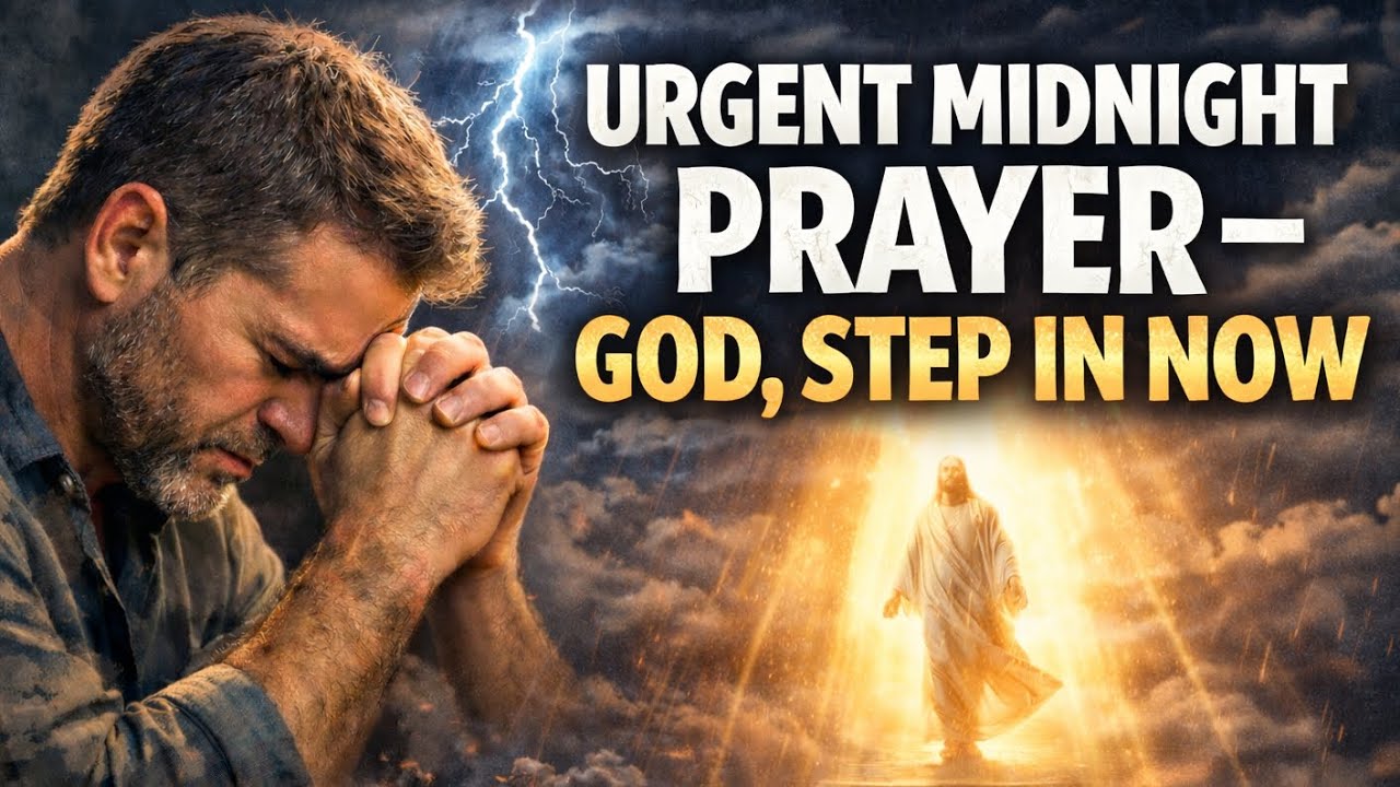 Urgent Midnight Prayer — God, Step In Now