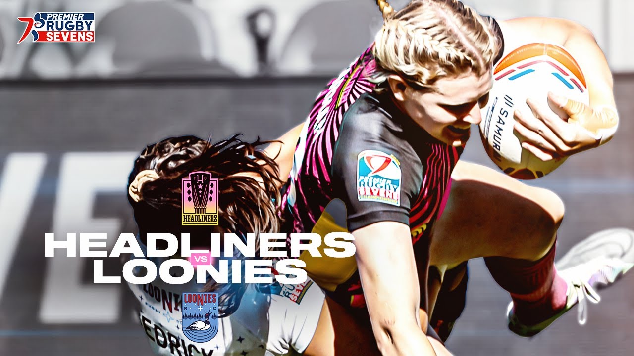 Women's Loonies vs. Headliners | 3rd Place Full Game | Bay Area Tournament | Premier Rugby Sevens