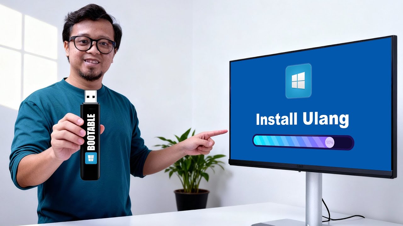 Cara Install Ulang Windows Step By Step LENGKAP Buat BOOTABLE, DRIVER, INSTALL APP, AKTIVASI