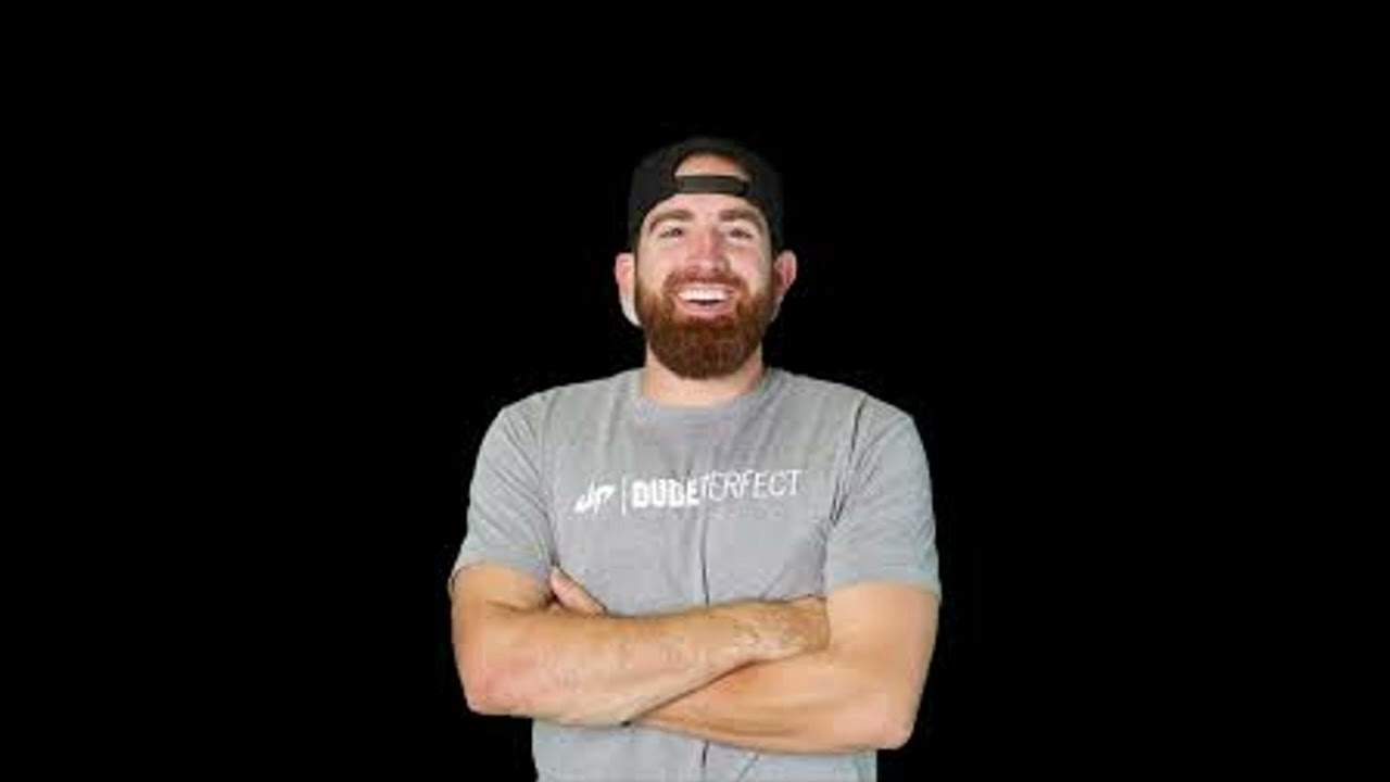 Me pooping except its not and its Tyler Toney from Dude Perfect with INVISIBLE by Duran Duran