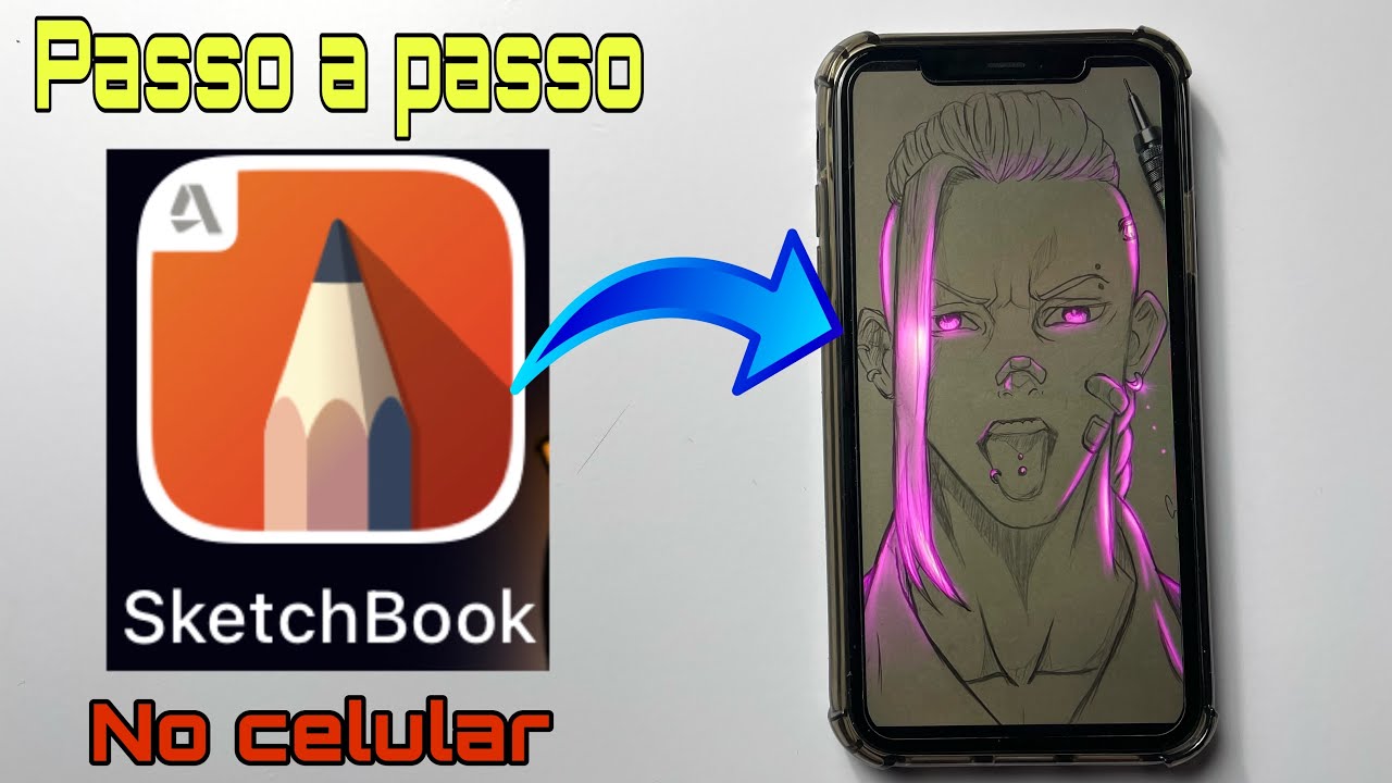 COMO FAZER EFEITO DE LUZ NO SEUS DESENHOS PELO CELULAR PASSO A PASSO