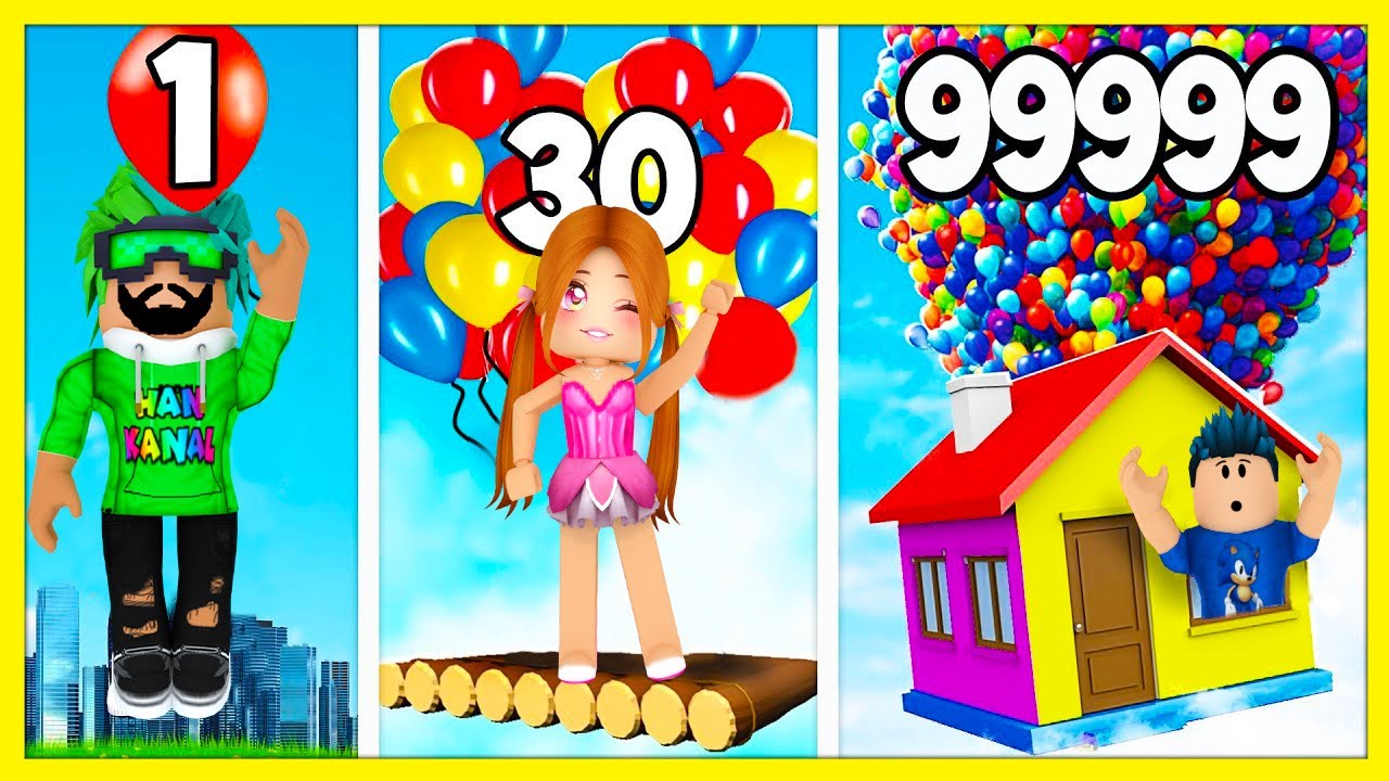 🎈 1 BALON vs 99999 BALON  🔥 ROBLOX Balloon Simulator! KÜBRA NİSA HAN KANAL PRATİK OYUN