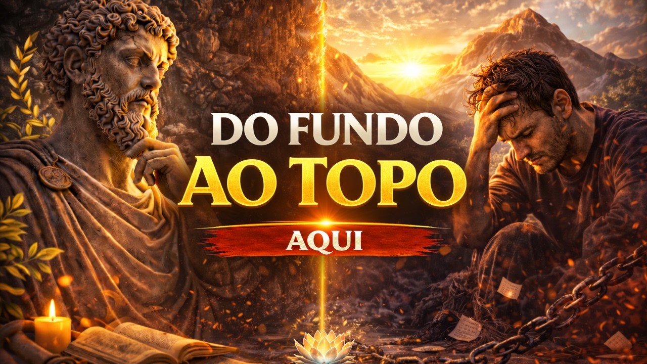 Como MUDAR DE VIDA COMPLETAMENTE Com ESTOICISMO | Comecei do ZERO