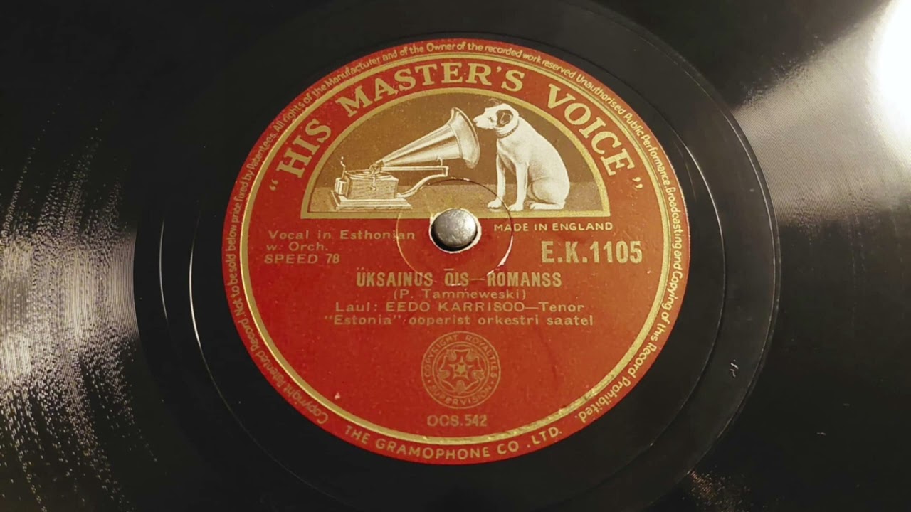 Eedo Karrisoo - Üksainus õis (1937)
