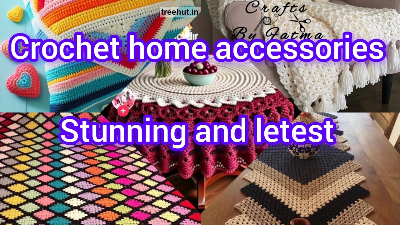 Beautiful Handmade Crochet Home Accessories | Cozy & Stylish Decor Ideas#trending#trend