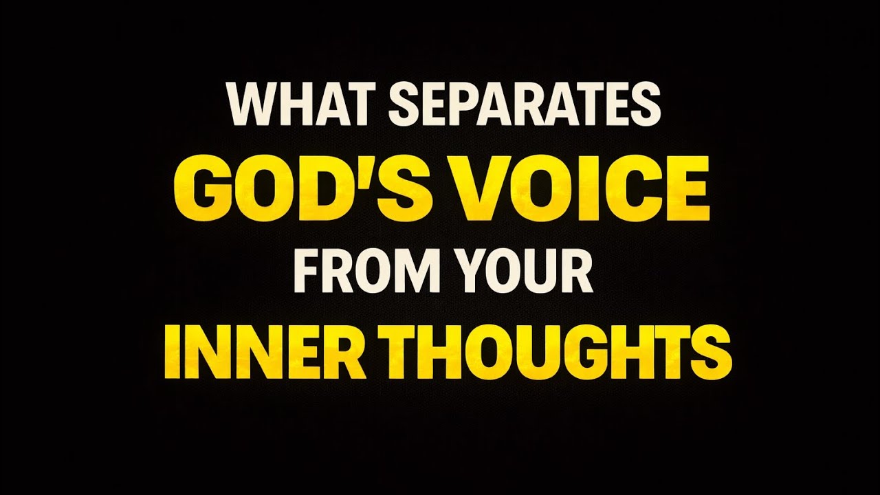 If you’ve ever wondered, “Is this God or just me?” this message is for you.
