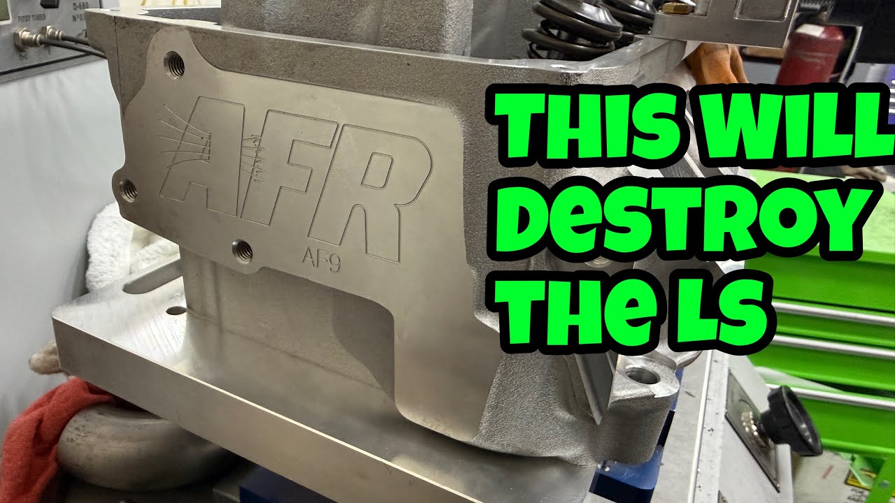Обзор головки блока цилиндров AFR GEN 3 Hemi 195cc с результатами продувки. Владельцам LS стоит н...