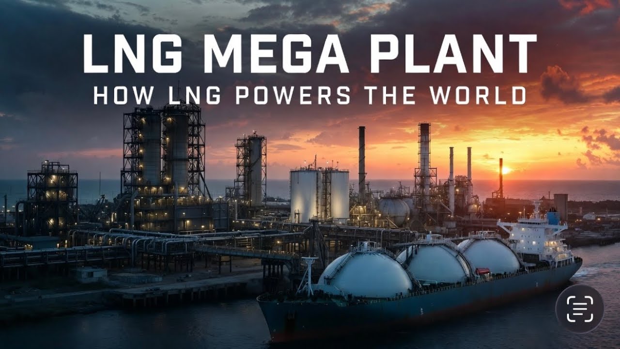 От природного газа до СПГ | Внутри крупнейших в мире заводов по экспорту СПГ