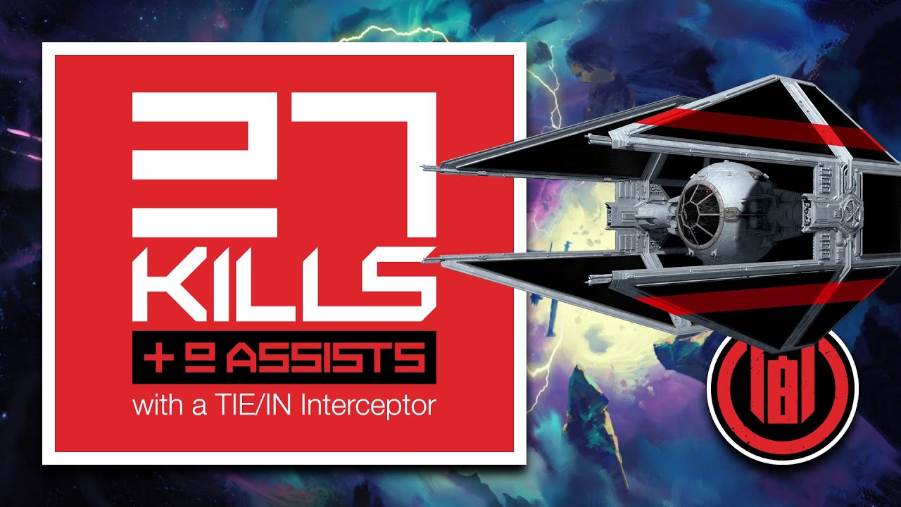 27 Kills + 9 Assists in a TIE Interceptor in the Zavian Abyss [Star Wars Squadrons: Fleet Battles]