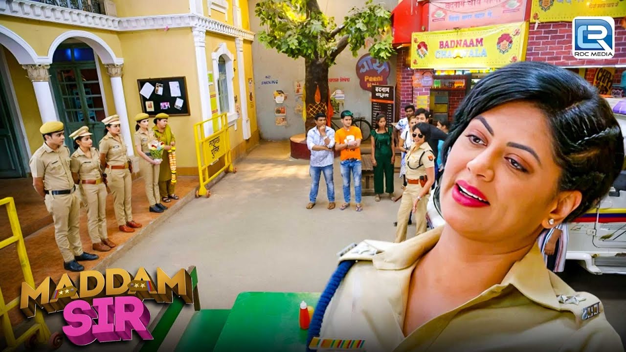 जब चंद्रमुखी चौटाला अपने ही अंदाज में आयी महिला पुलिस थाने में | Madam Sir | Latest Episode
