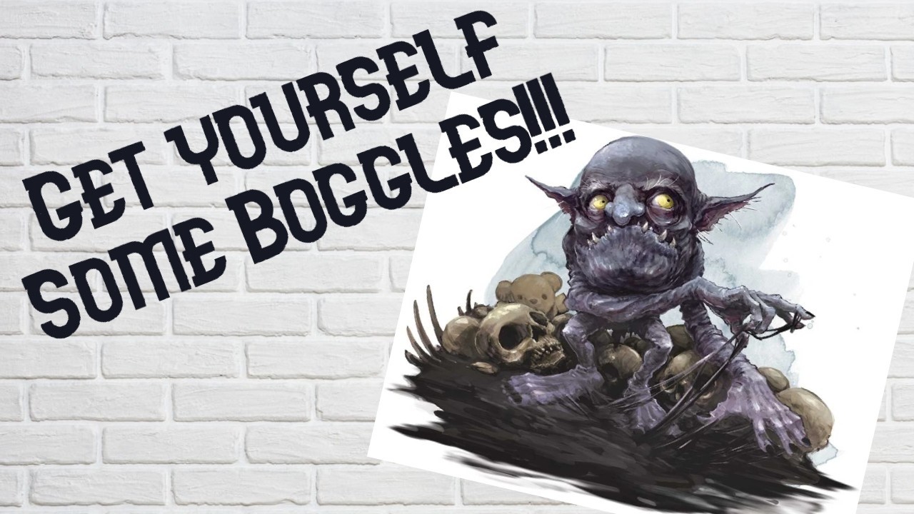 Companions In DND! Get yourself some boggles.