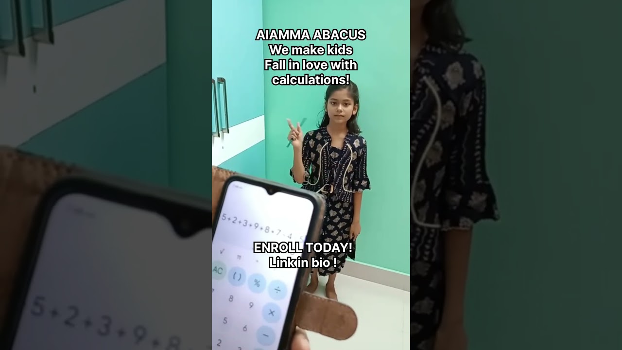 Faster than calculator! 