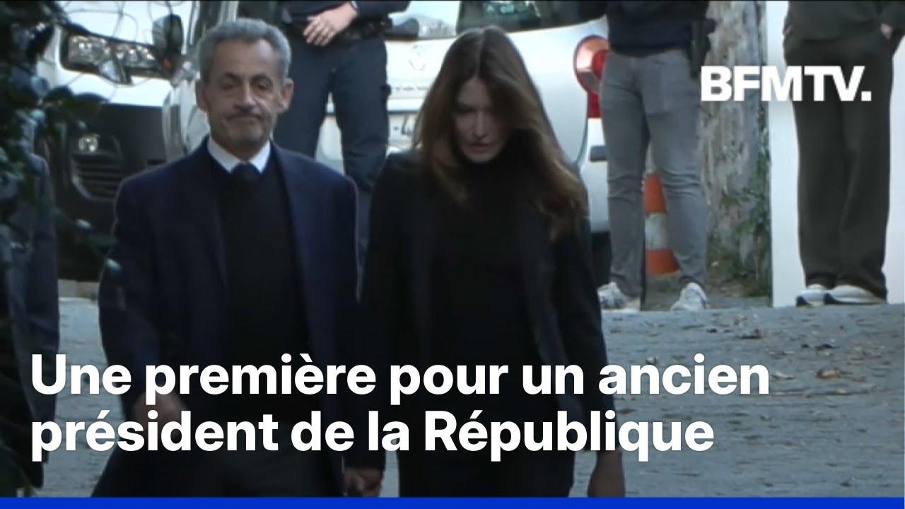 Nicolas Sarkozy incarc&eacute;r&eacute; &agrave; la prison de la Sant&eacute;