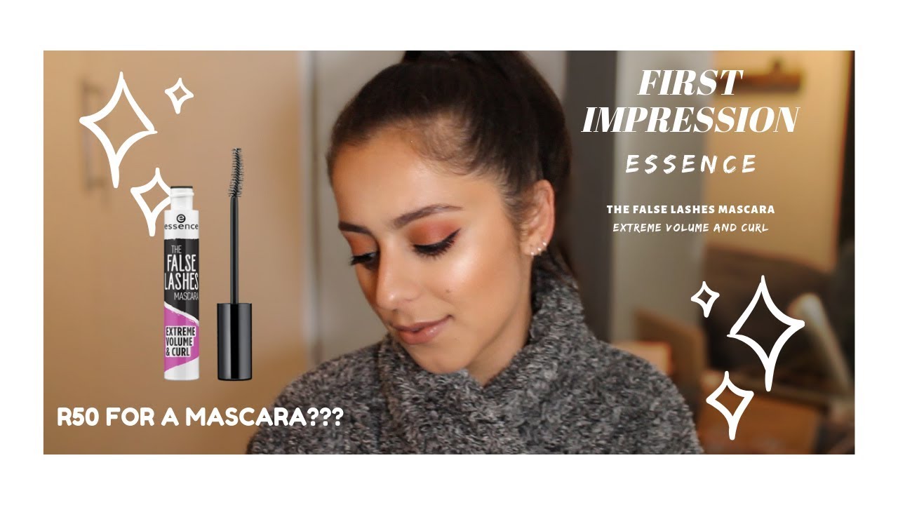 ESSENCE MASCARA REVIEW - The False Lashes Extreme Volume & Curl