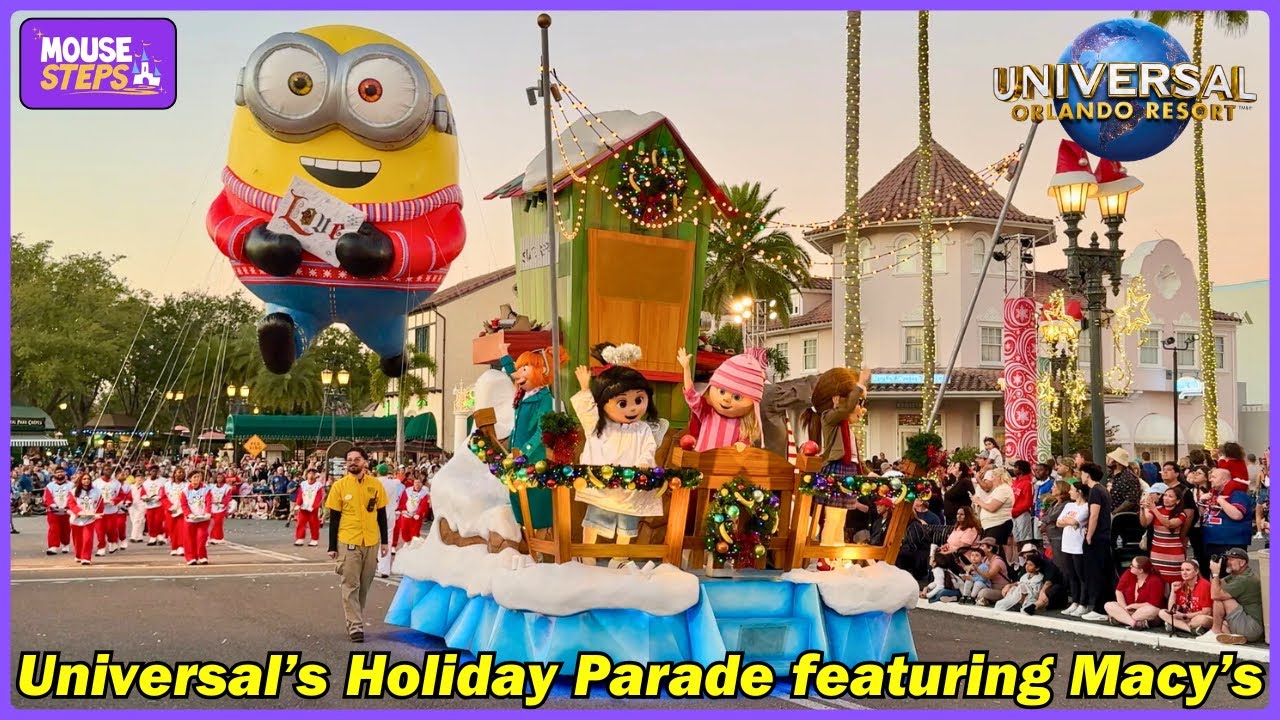 Universal&rsquo;s Holiday Parade Featuring Macy&rsquo;s - Universal Orlando 2025 (4K)