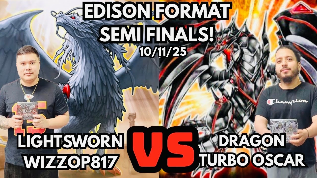 Полуфинал формата Эдисон: Lightsworn против Dragon Turbo!