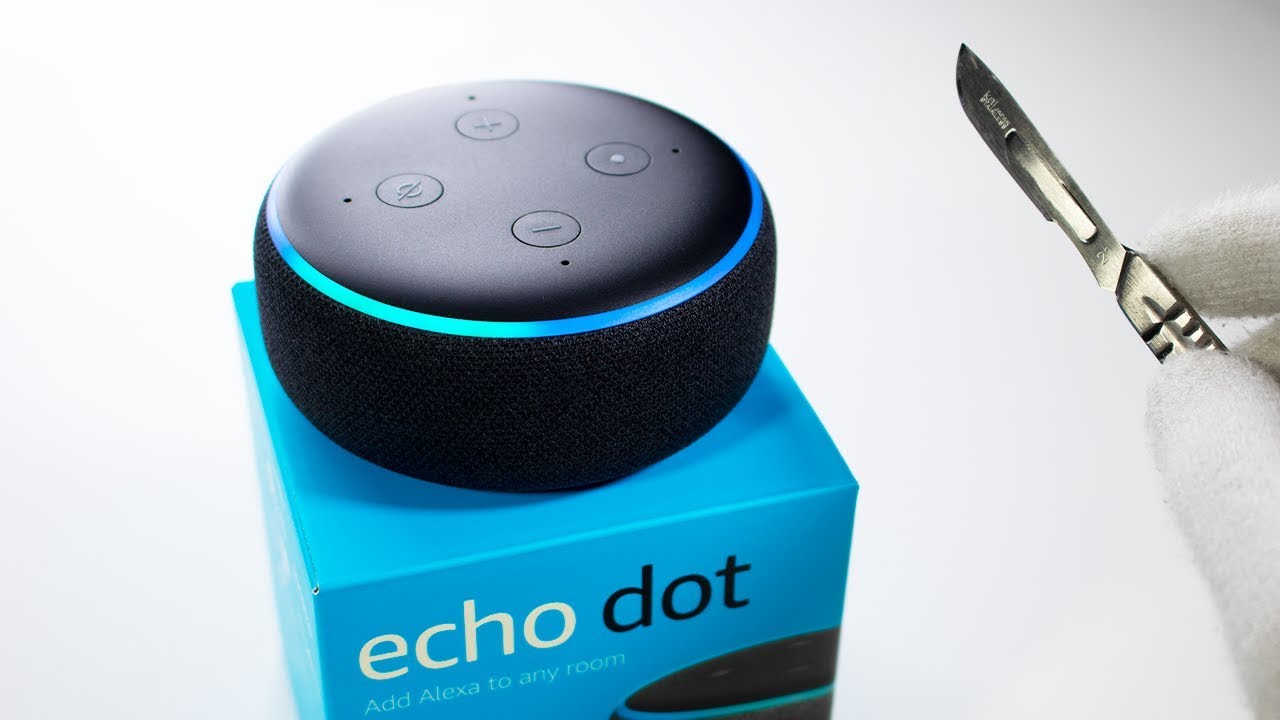 Распаковка Amazon Echo Dot: 3-е поколение - ASMR