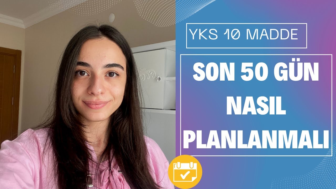 YKS SON 50 GÜNDE DERECEYE GÖTÜREN 10 MADDE / Son 50 Günde Eksiklerini Kapat