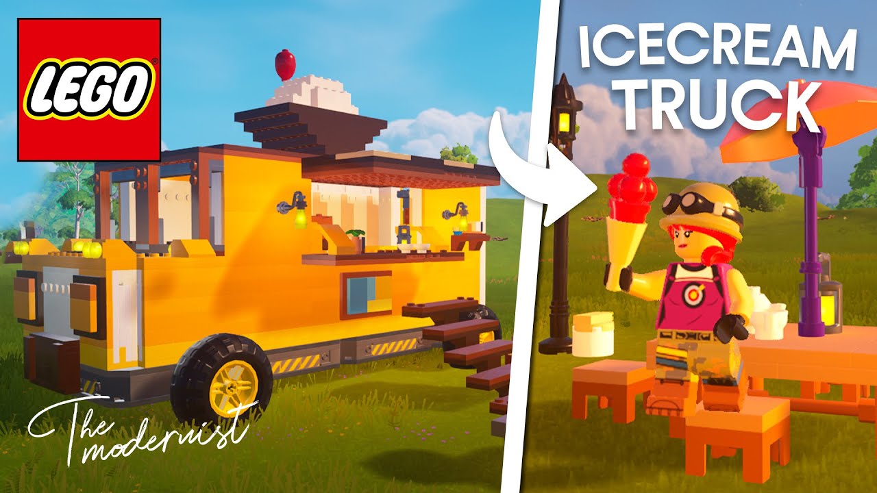 Fortnite Lego: How to Build an Ice-Cream Truck🍦