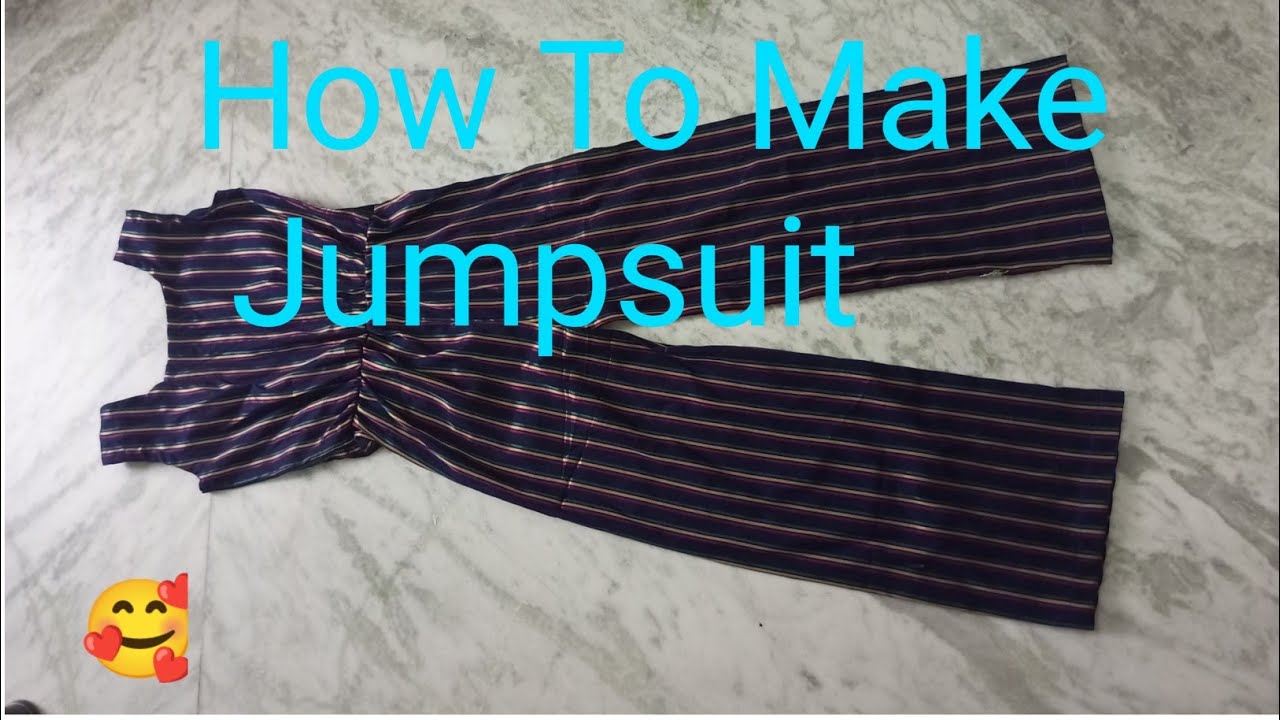 Jumpsuit Cutting And Stitching |👍| How To Make Jumpsuit || Red Theard