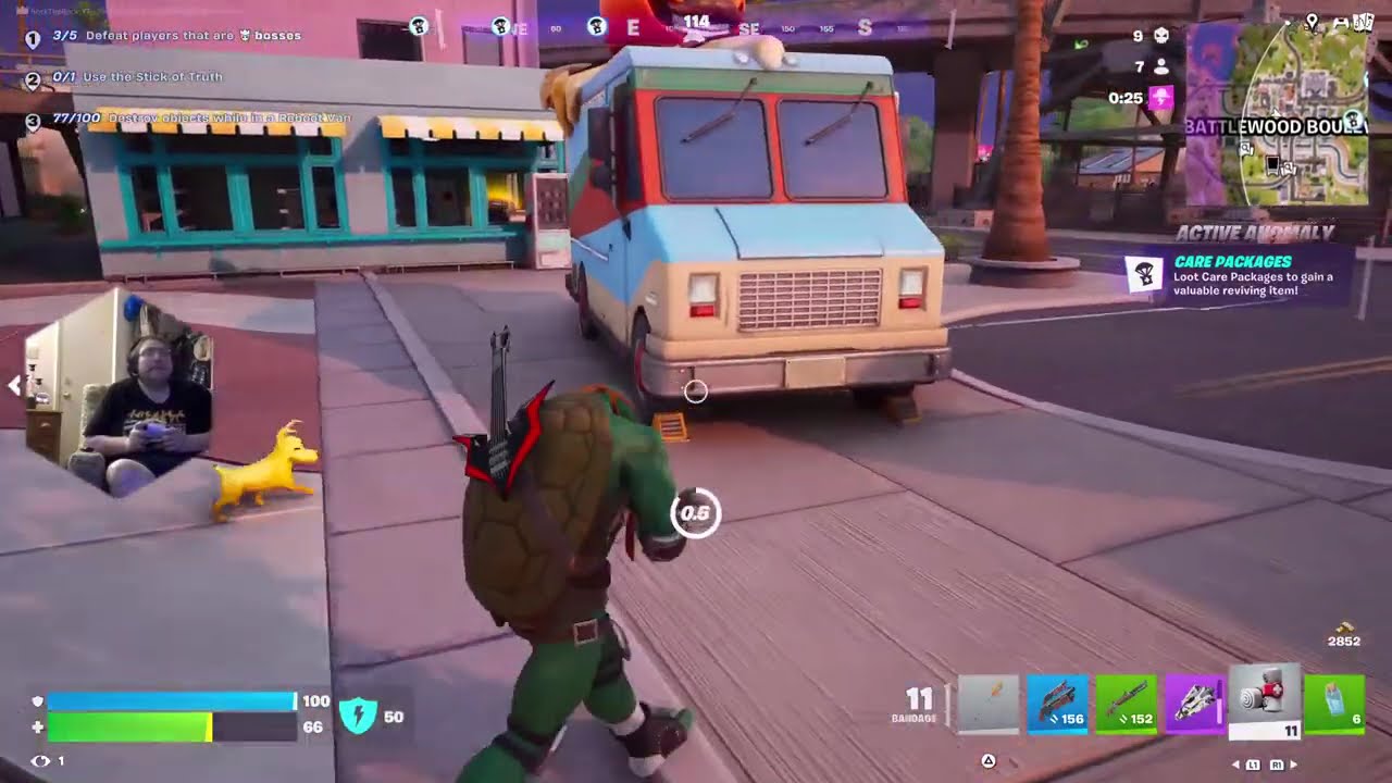 Playing Fortnite and chilling part 47.5 (retry)