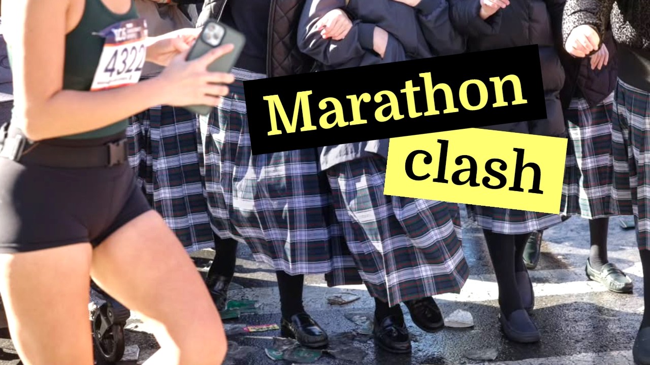 When the NYC marathon comes to Hasidic Brooklyn