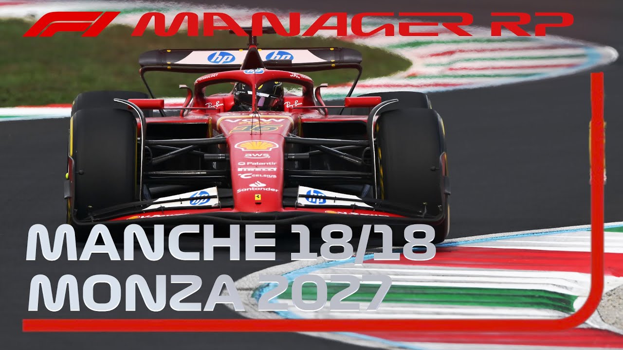 Monza 2027 | 18/18 - Championnat du monde de Formule 1 2027