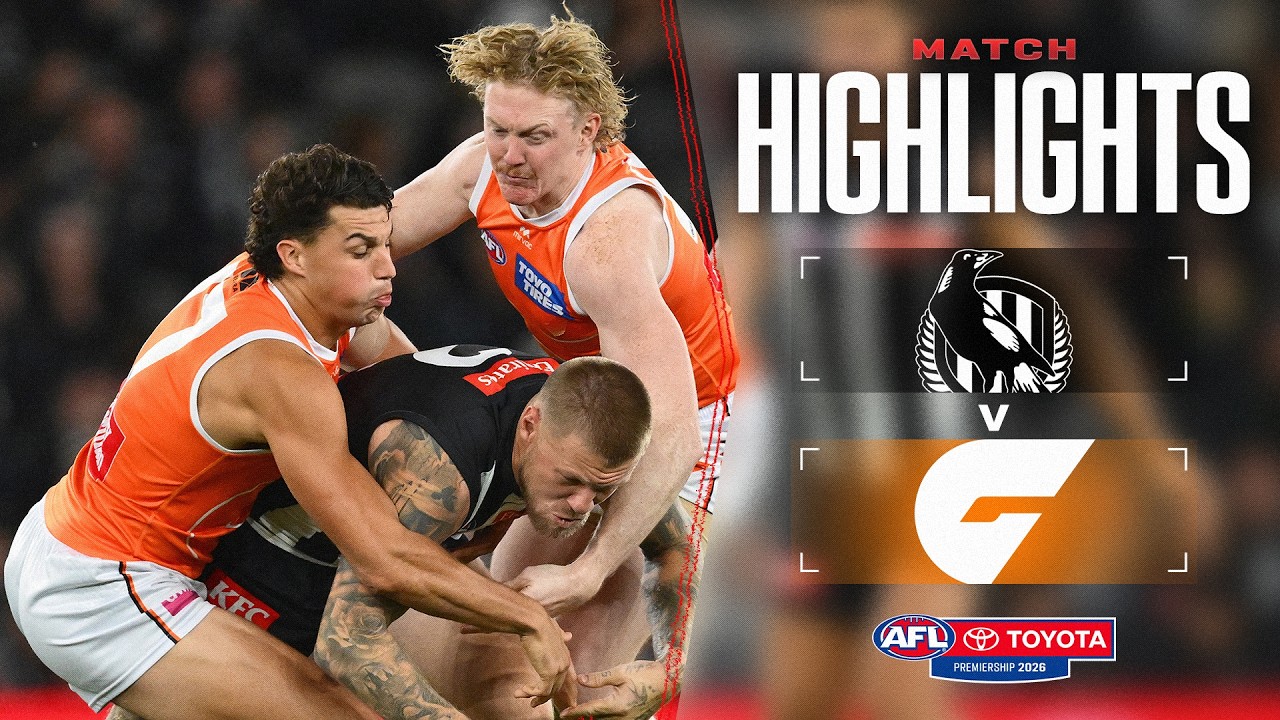 Collingwood v GWS Giants Highlights | Round 3, 2026 | AFL