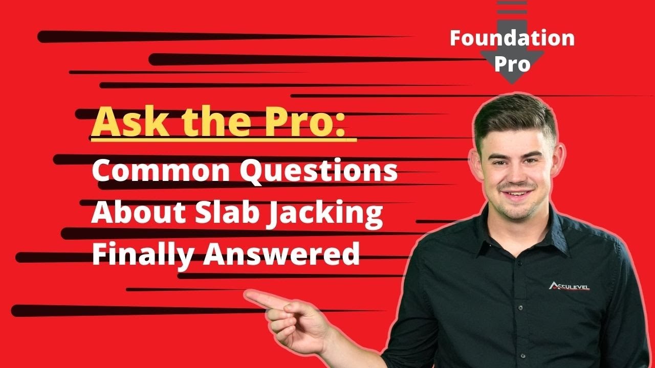 Ask the Pros: Common Questions About Slab Jacking Finally Answered
