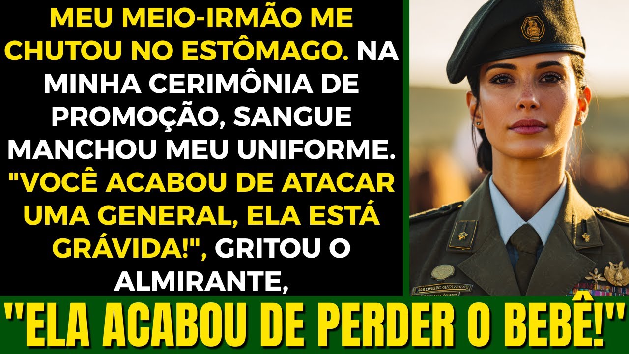 Meu Meio-Irmão Me Chutou, Na Cerimônia de Promoção, O Almirante Gritou: