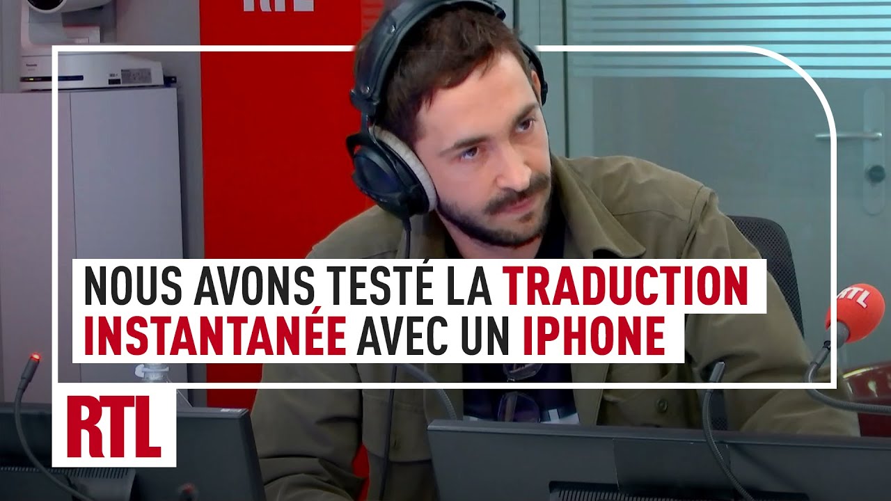 IA : nous avons testé la traduction instantanée avec un iPhone !