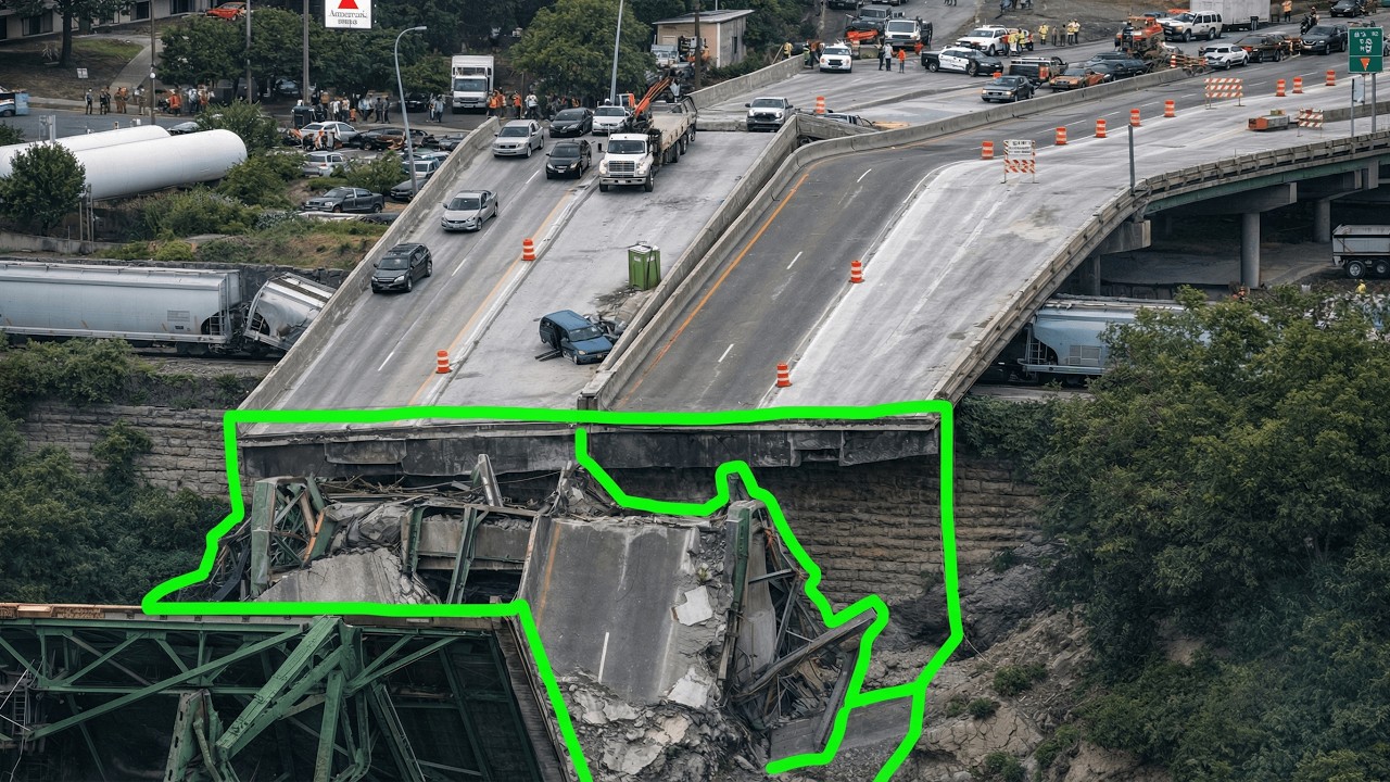 The 600,000 lb Load That Snapped the I-35W Bridge