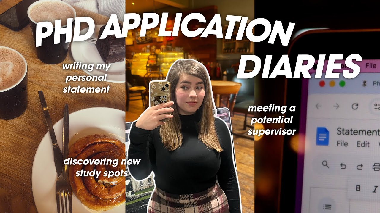 PHD APPLICATION DIARIES Ep.3 ☕️ meeting potential supervisors & discovering new study spots!