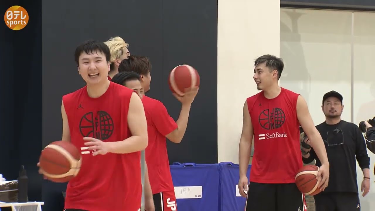 【W杯出場権獲得へ】バスケットボール男子日本代表が公開練習！｜2･26 ワールドカップ予選 vs中国