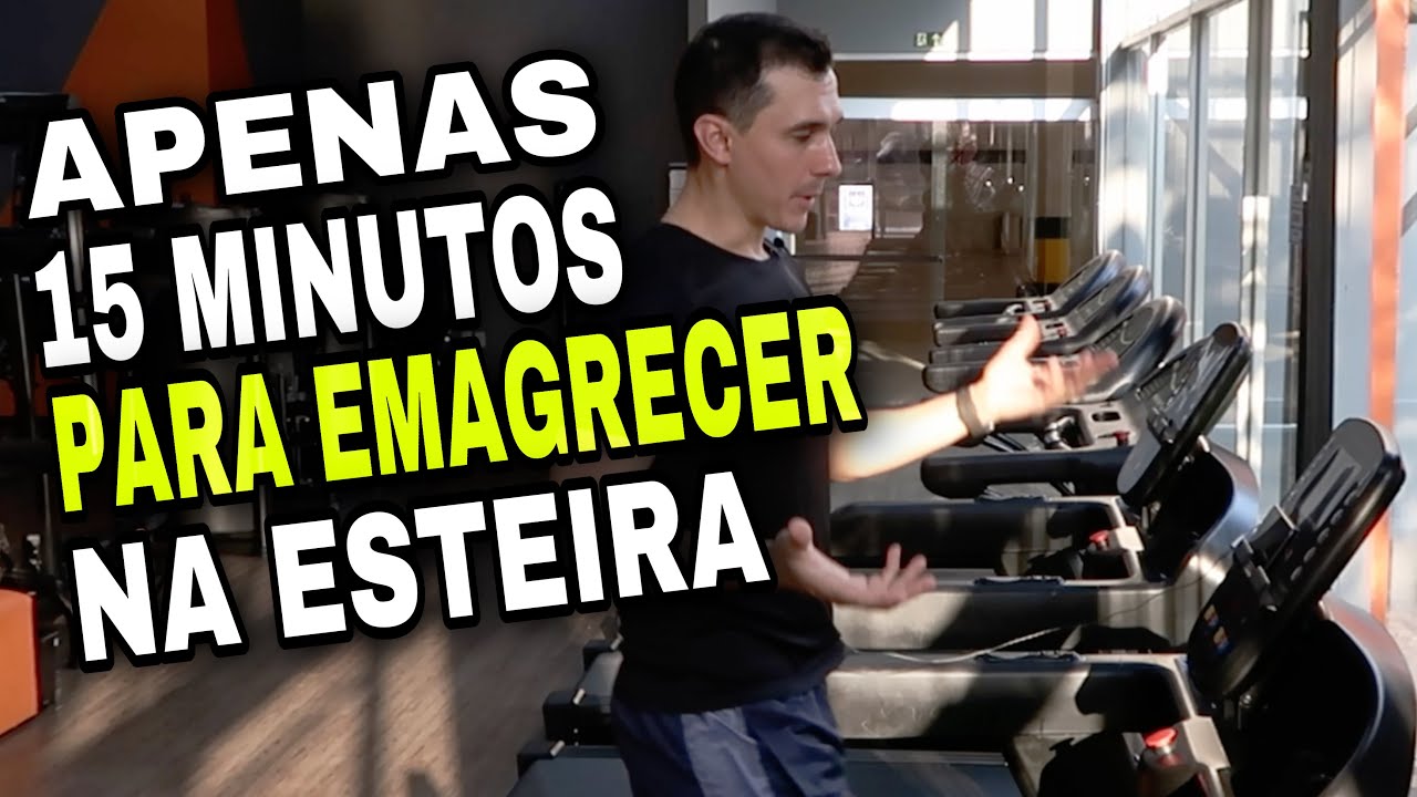 EMAGRECIMENTO RÁPIDO! Apenas 15 minutos na esteira *HIIT CURTO