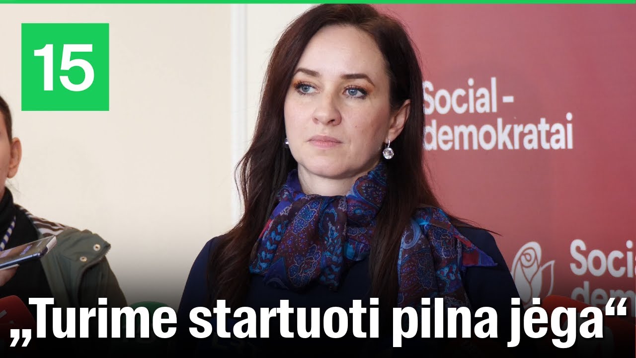 Inga Ruginienė: „Mano pagrindinė užduotis – stabilizuoti darbą“