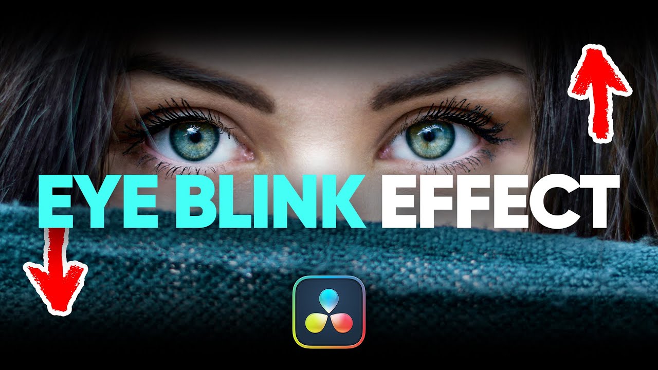 How to Make an Eye Blinking Effect in DaVinci Resolve