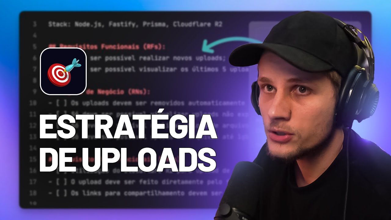 Upload de arquivos com Presigned URLs