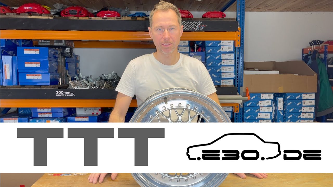 TTT 24 - BBS RS073 dreiteilige 16 Zoll f&uuml;r BMW E30 4x100 im Kurztest