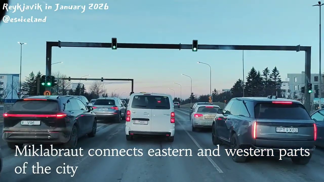 What Reykjavík Really Looks Like When You Just Drive