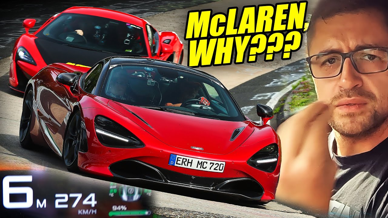WHY So Difficult?! McLaren 720S & 570S Flying! // Nürburgring