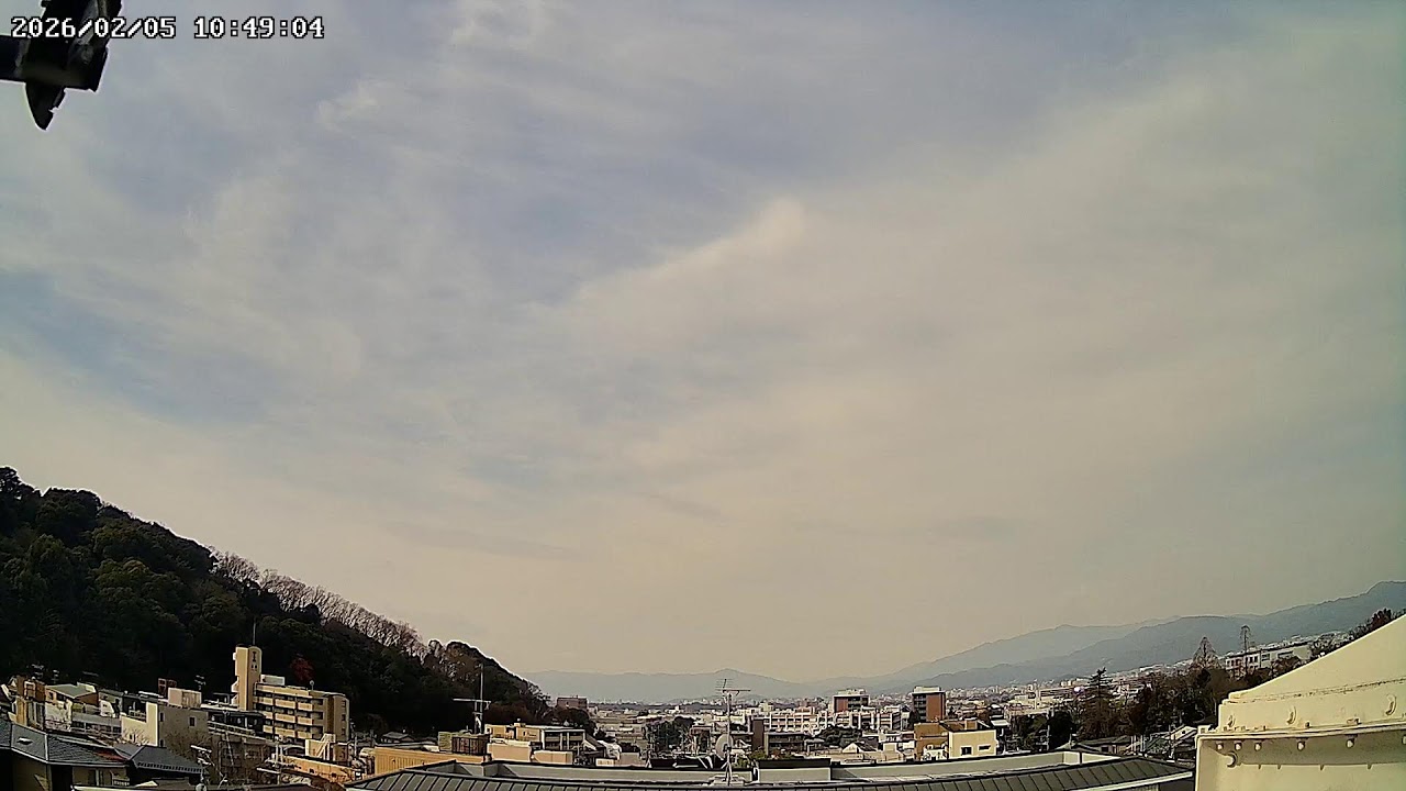 京都府京都市左京区北白川久保田町ライブカメラ Kyoto Sakyo Live camera.world.cam