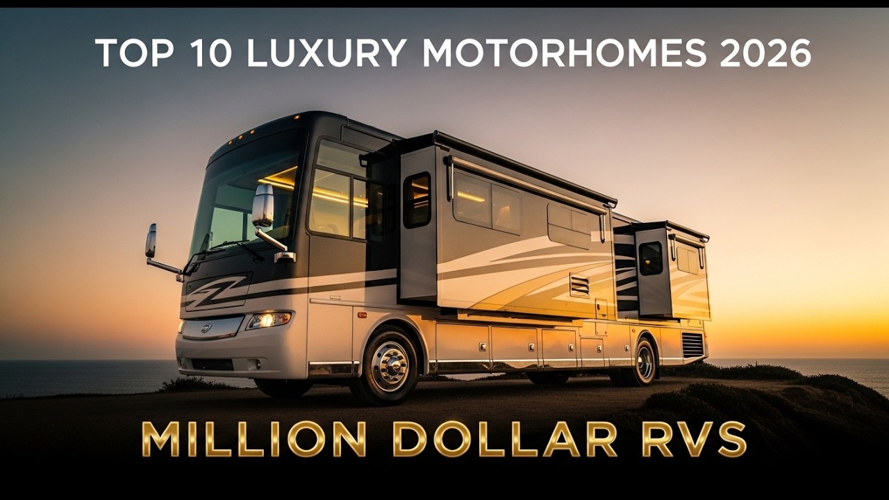 Top 10 Luxury Motorhomes 2026 – Million Dollar RVs