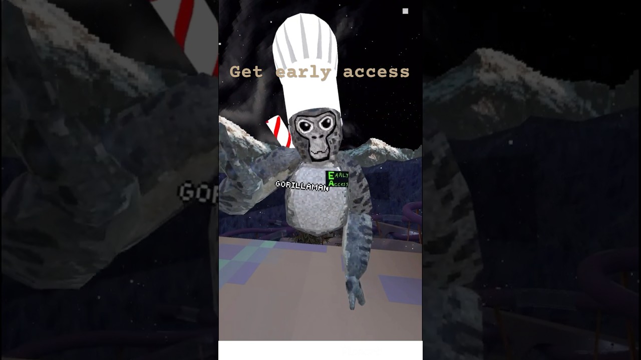 How to get early access badge gorilla tag #gorillatag