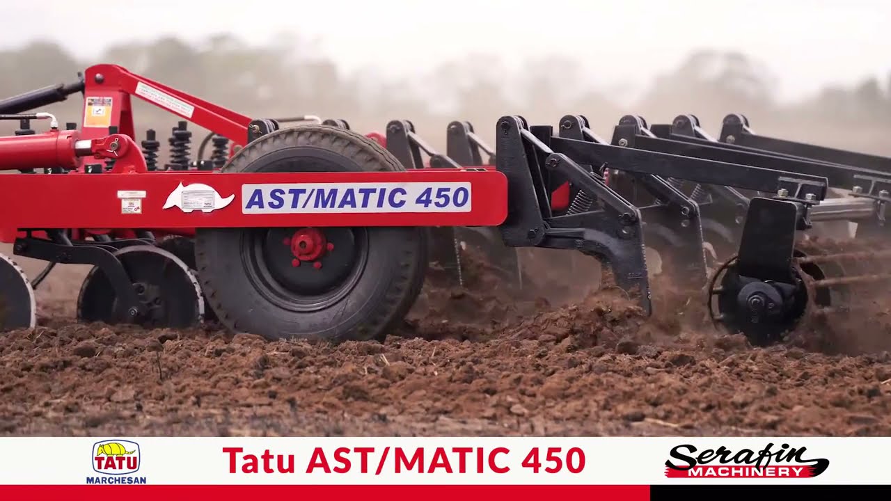 Tatu AST MATIC Deep Ripper with rear roller