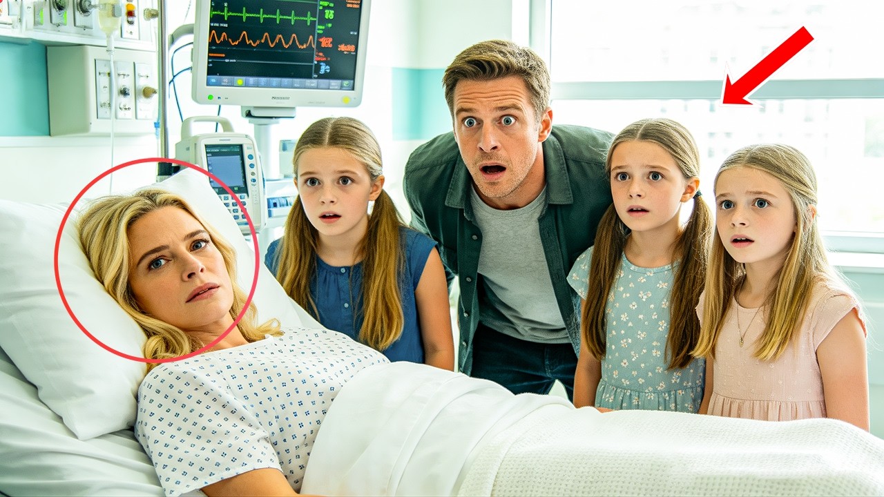 “Single Dad Chased His Triplets Into the Wrong Hospital Room — What He Found Changed Everything” (1)