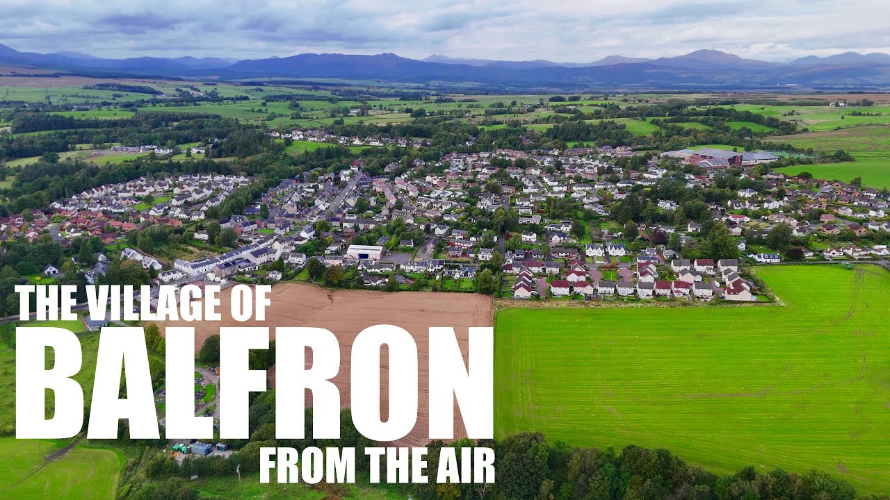 Balfron : From the air